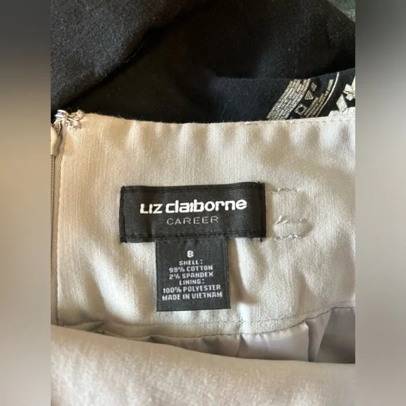 Liz Claiborne career pencil skirt fully lined - Picture 5 of 5